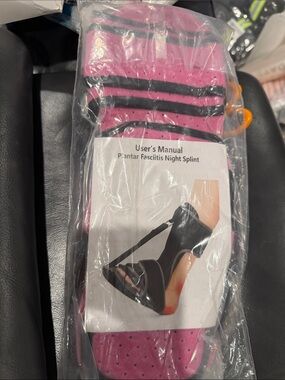 Unknown Brand Pink Plantar Fasciitis Night Splint